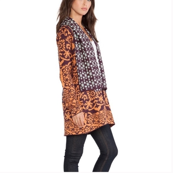 Gypsy 05 Revolve Orvieto Intarsia Shawl Collar Cardigan - Picture 12 of 13